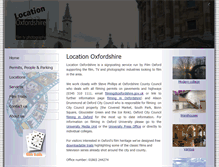 Tablet Screenshot of locationoxfordshire.co.uk